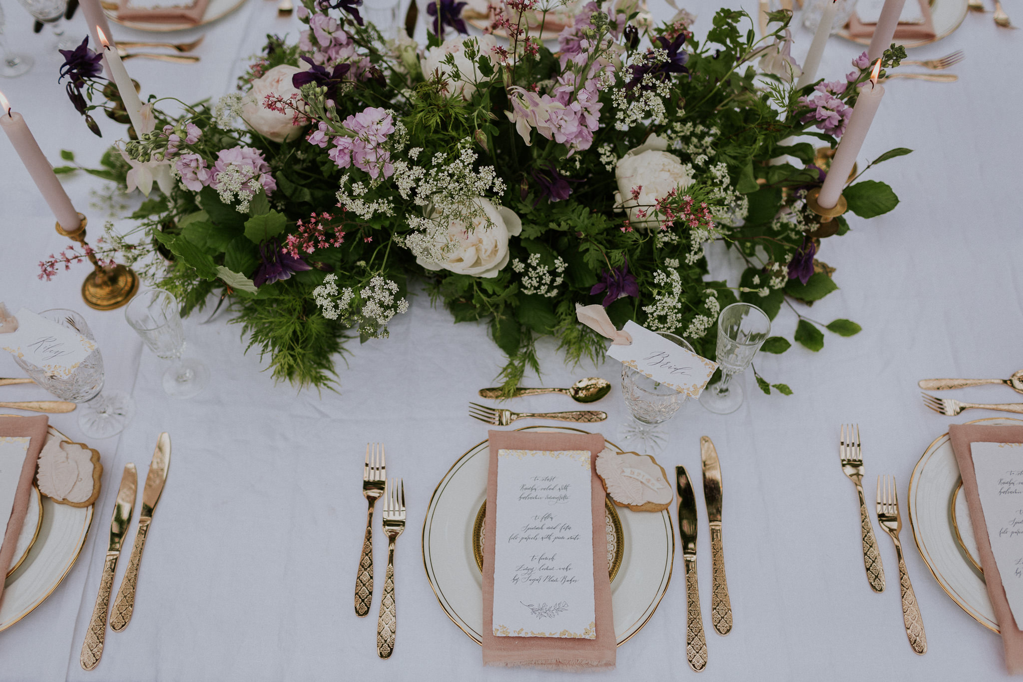 romantic wedding table 